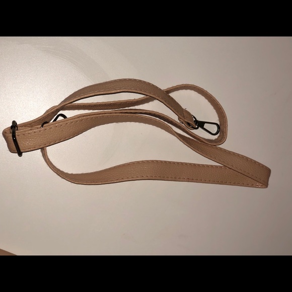 Nude Hand bag with optional strap - Picture 3 of 6